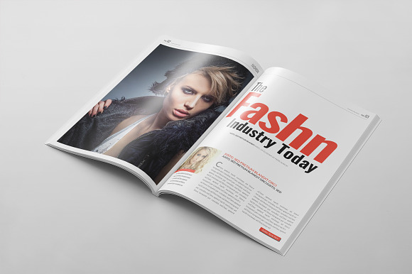 Magazine Template 53 in Magazine Templates - product preview 3