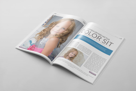 Magazine Template 53 in Magazine Templates - product preview 5