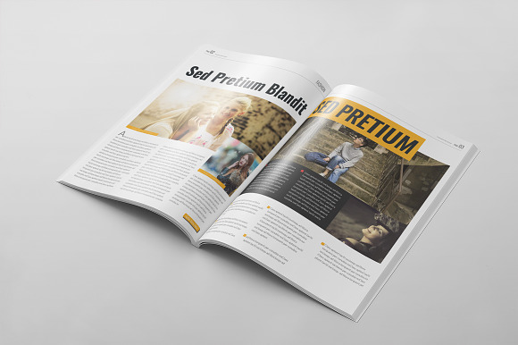 Magazine Template 53 in Magazine Templates - product preview 6