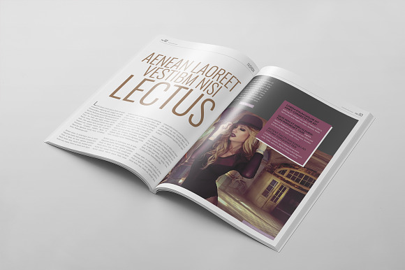 Magazine Template 53 in Magazine Templates - product preview 10