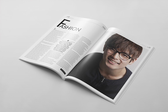 Magazine Template 53 in Magazine Templates - product preview 14