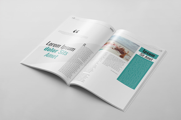 Magazine Template 54 in Magazine Templates - product preview 3