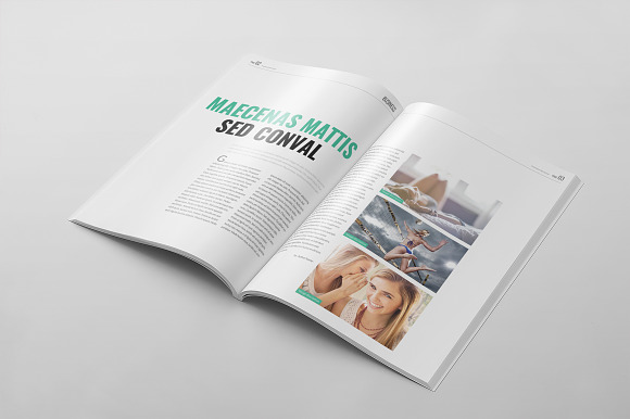 Magazine Template 54 in Magazine Templates - product preview 6