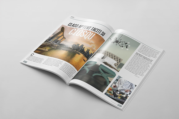 Magazine Template 55 in Magazine Templates - product preview 2
