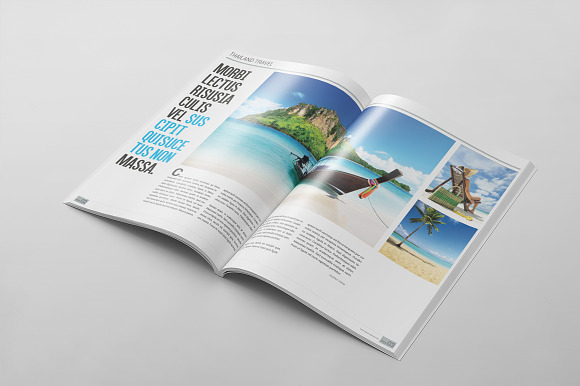 Magazine Template 55 in Magazine Templates - product preview 3