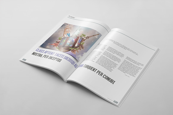 Magazine Template 55 in Magazine Templates - product preview 6