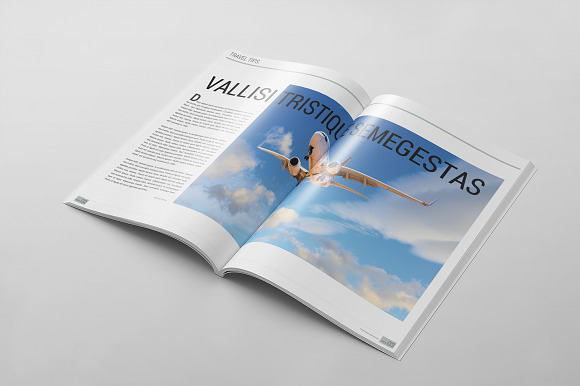 Magazine Template 55 in Magazine Templates - product preview 8