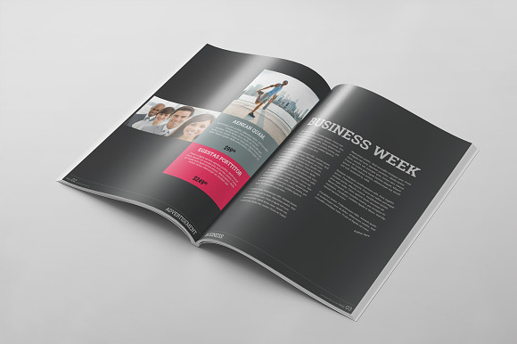 Magazine Template 56 in Magazine Templates - product preview 6