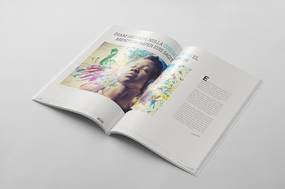Magazine Template 56 in Magazine Templates - product preview 10