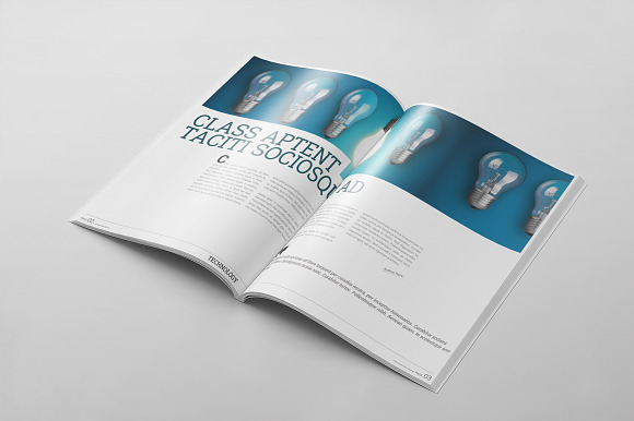 Magazine Template 56 in Magazine Templates - product preview 15