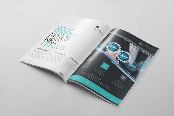 Magazine Template 56 in Magazine Templates - product preview 16