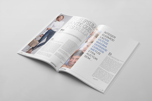 Magazine Template 56 in Magazine Templates - product preview 20