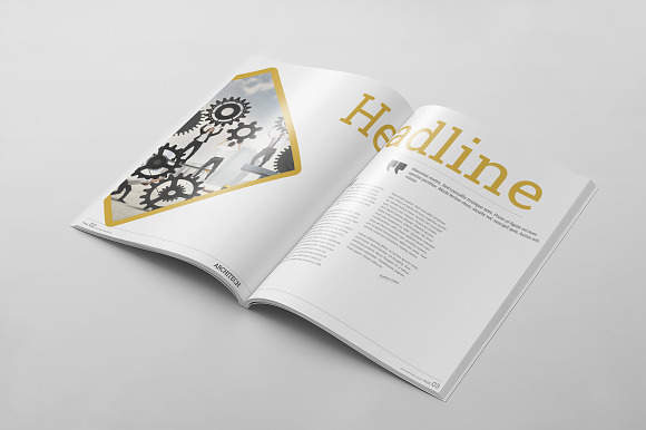 Magazine Template 56 in Magazine Templates - product preview 24