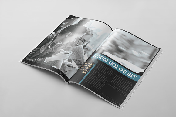 Magazine Template 56 in Magazine Templates - product preview 26