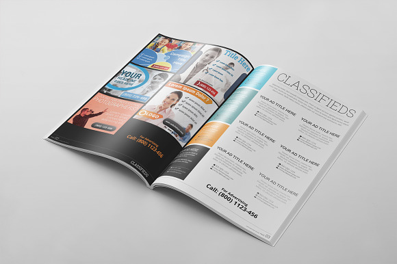 Magazine Template 56 in Magazine Templates - product preview 28