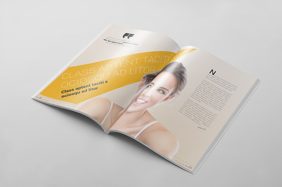 Magazine Template 56 in Magazine Templates - product preview 35