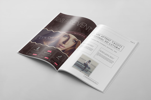 Magazine Template 57 in Magazine Templates - product preview 4