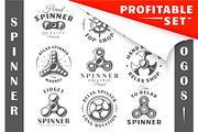 18 Spinner Logos Templates