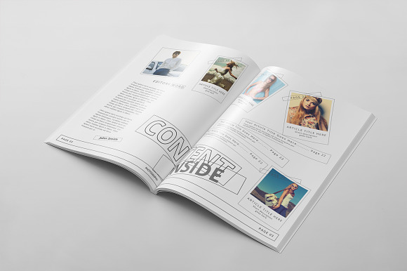 Magazine Template 58 in Magazine Templates - product preview 1