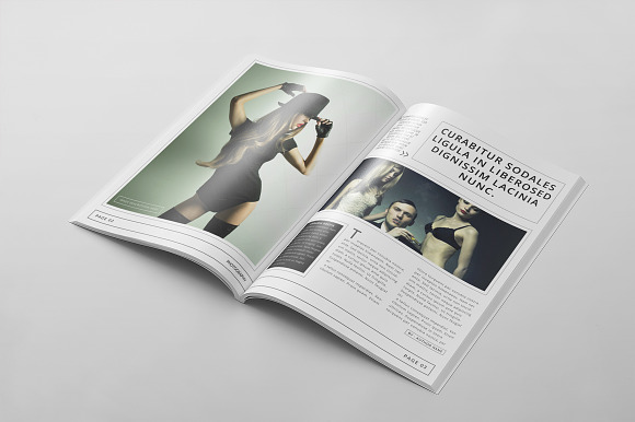Magazine Template 58 in Magazine Templates - product preview 4