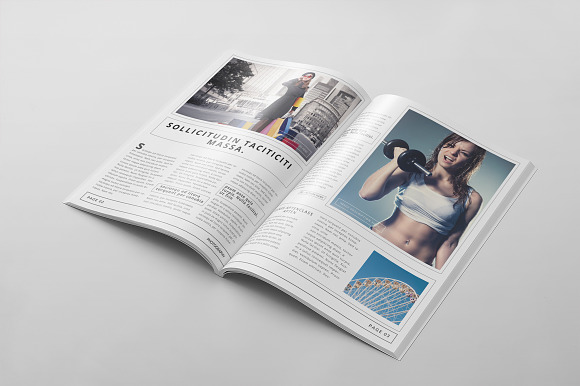 Magazine Template 58 in Magazine Templates - product preview 5