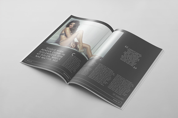 Magazine Template 58 in Magazine Templates - product preview 7