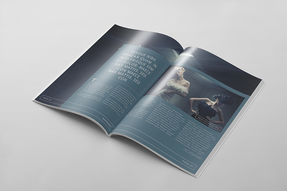 Magazine Template 58 in Magazine Templates - product preview 8