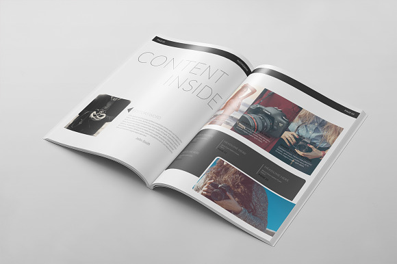 Magazine Template 59 in Magazine Templates - product preview 1