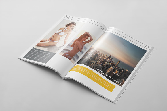 Magazine Template 59 in Magazine Templates - product preview 13