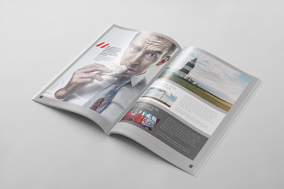 Magazine Template 60 in Magazine Templates - product preview 8
