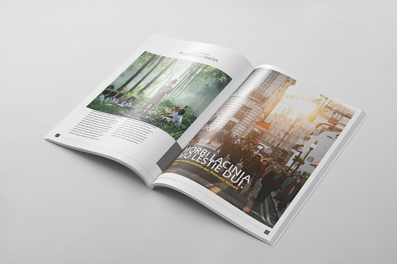 Magazine Template 60 in Magazine Templates - product preview 9