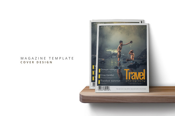 Magazine Template 61 in Magazine Templates - product preview 1