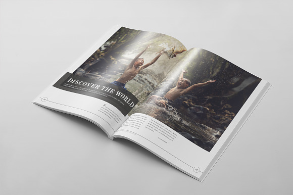 Magazine Template 61 in Magazine Templates - product preview 3