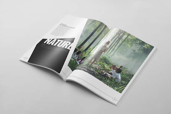 Magazine Template 61 in Magazine Templates - product preview 4