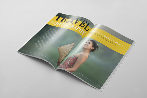 Magazine Template 61 in Magazine Templates - product preview 9