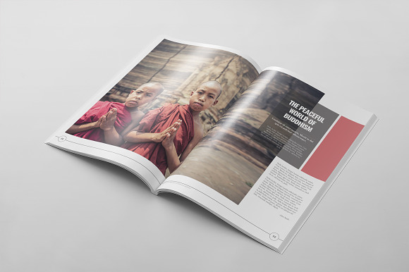 Magazine Template 61 in Magazine Templates - product preview 12
