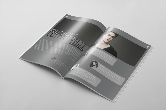 Magazine Template 62 in Magazine Templates - product preview 5