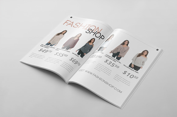 Magazine Template 62 in Magazine Templates - product preview 8