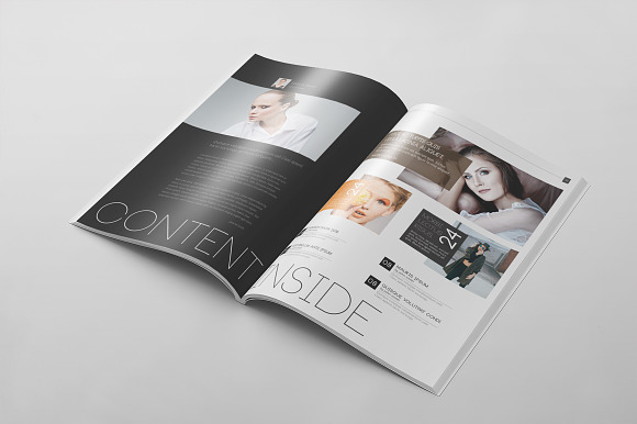 Magazine Template 62 in Magazine Templates - product preview 9