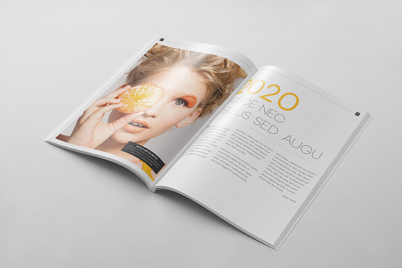 Magazine Template 62 in Magazine Templates - product preview 10