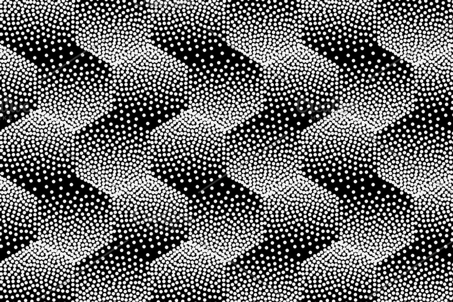 Geometric tiles with dots in Patterns - product preview 8
