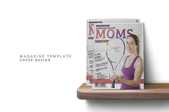 Magazine Template 63 in Magazine Templates - product preview 1