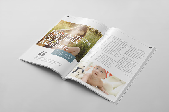 Magazine Template 63 in Magazine Templates - product preview 2