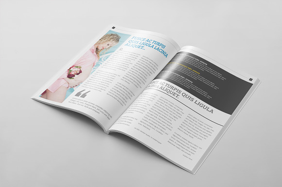 Magazine Template 63 in Magazine Templates - product preview 7