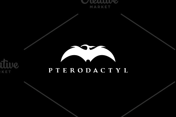 Pterodactyl Logo in Logo Templates - product preview 2