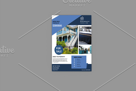 Real Estate Flyer Template V583 in Flyer Templates - product preview 2