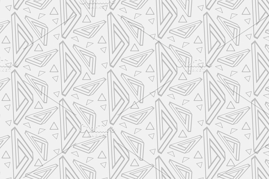 triangle pattern in Patterns - product preview 8