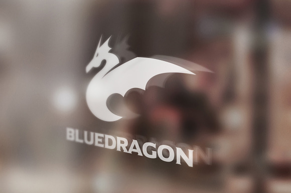 Blue Dragon Logo in Logo Templates - product preview 5