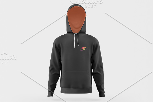 Unisex Hoodie Mockup Set in Product Mockups - product preview 5