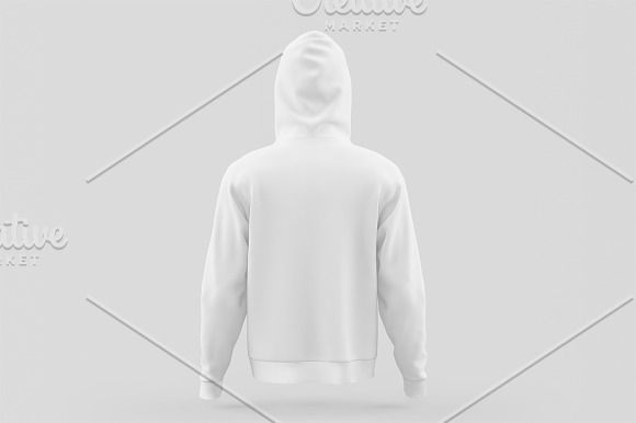 Unisex Hoodie Mockup Set in Product Mockups - product preview 9